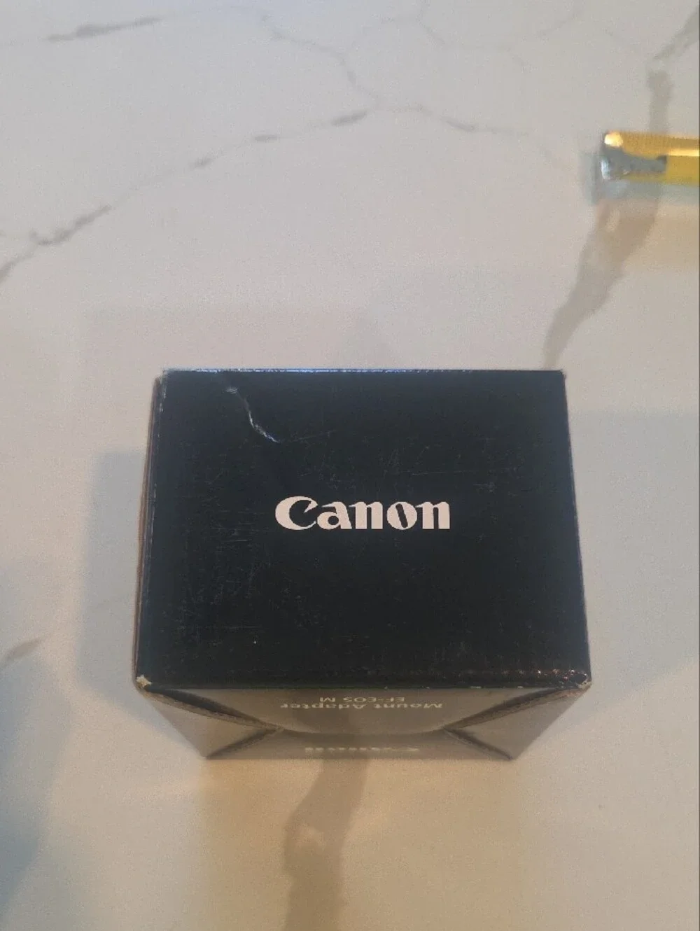 New In Box Canon Black and Silver EOS M Adapter with Tripod Mount